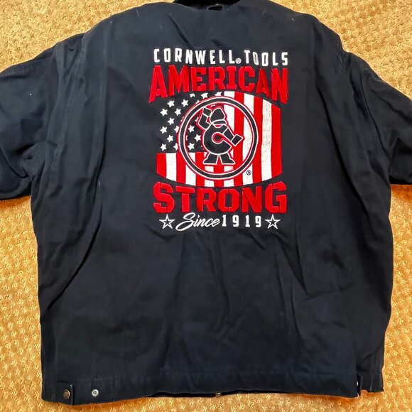 Bernie Cornwell Tools American Strong Heavyweight Jacket SZ XL Rip Proof Fleece - Picture 14 of 16